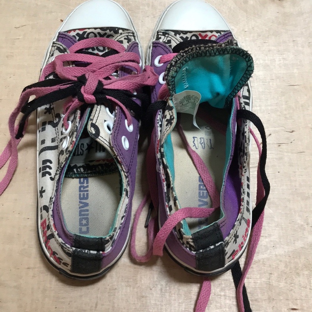 Converse Double Layer & Tongue Low Top Sneakers - Picture 15 of 15